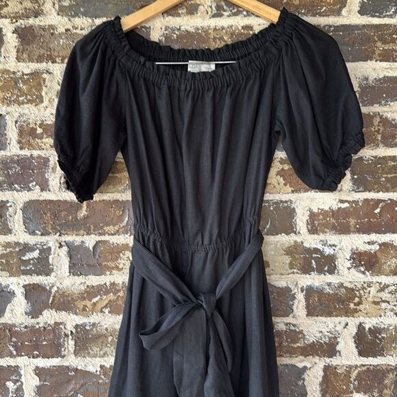 Loft Petites Ruffle Off the Shoulder Dress SP - Picture 4 of 10
